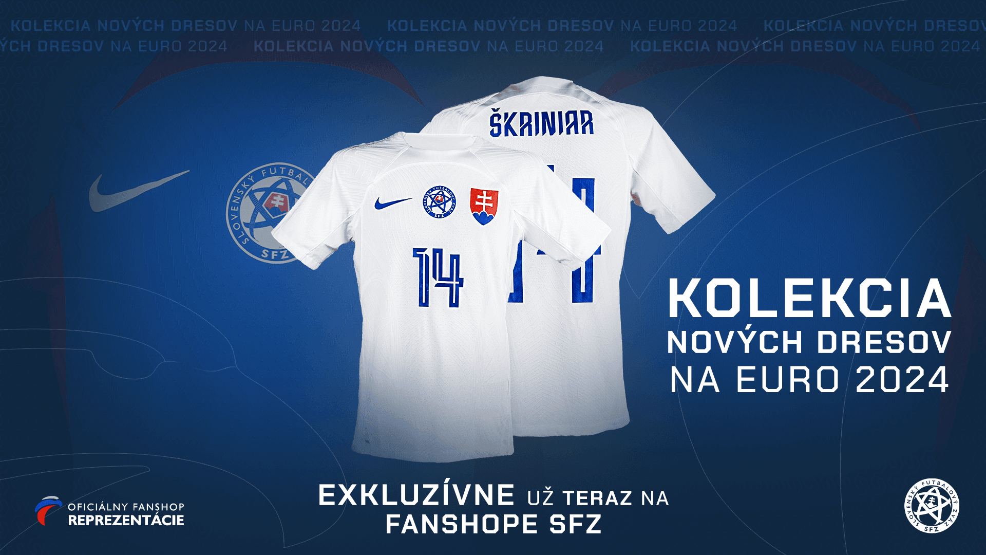 Titulný obrázok - Oficiálny fanshop Slovenského futbalového zväzu