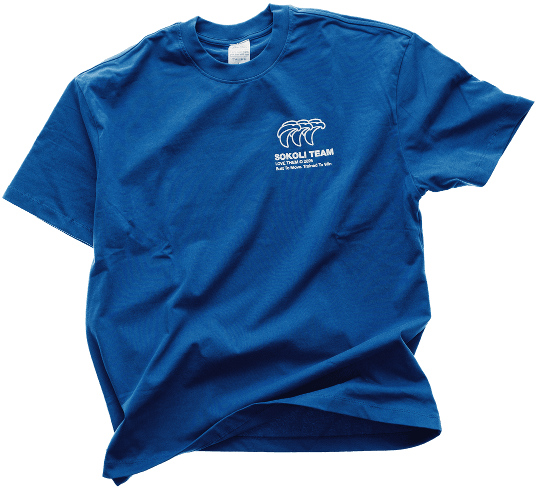 Tričko Sokoli team - TrickoSokM/S