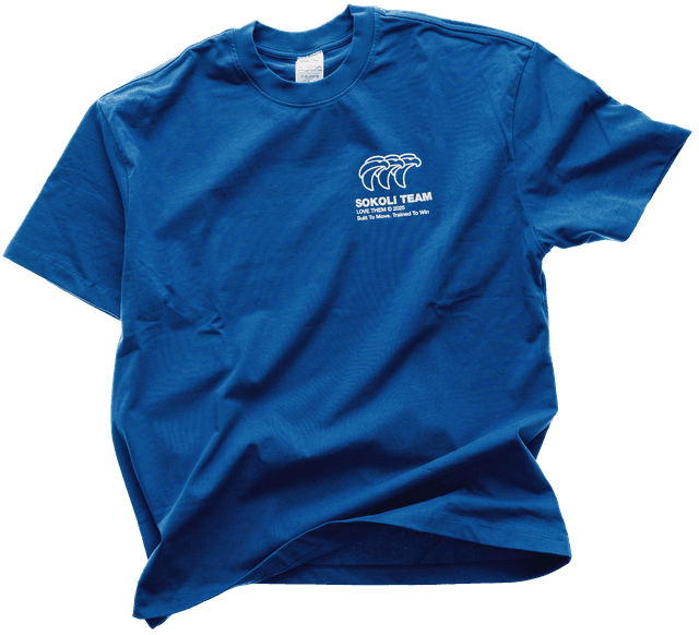 Tričko Sokoli team - TrickoSokM/S