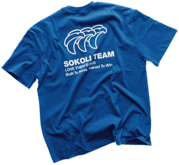 Tričko Sokoli team - TrickoSokM/S