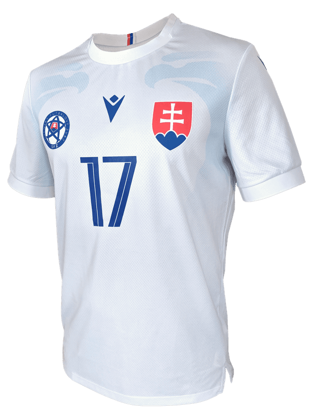 Oficiálny reprezentačný dres Macron BIELY 26/27 s potlačou - 8053292760871p
